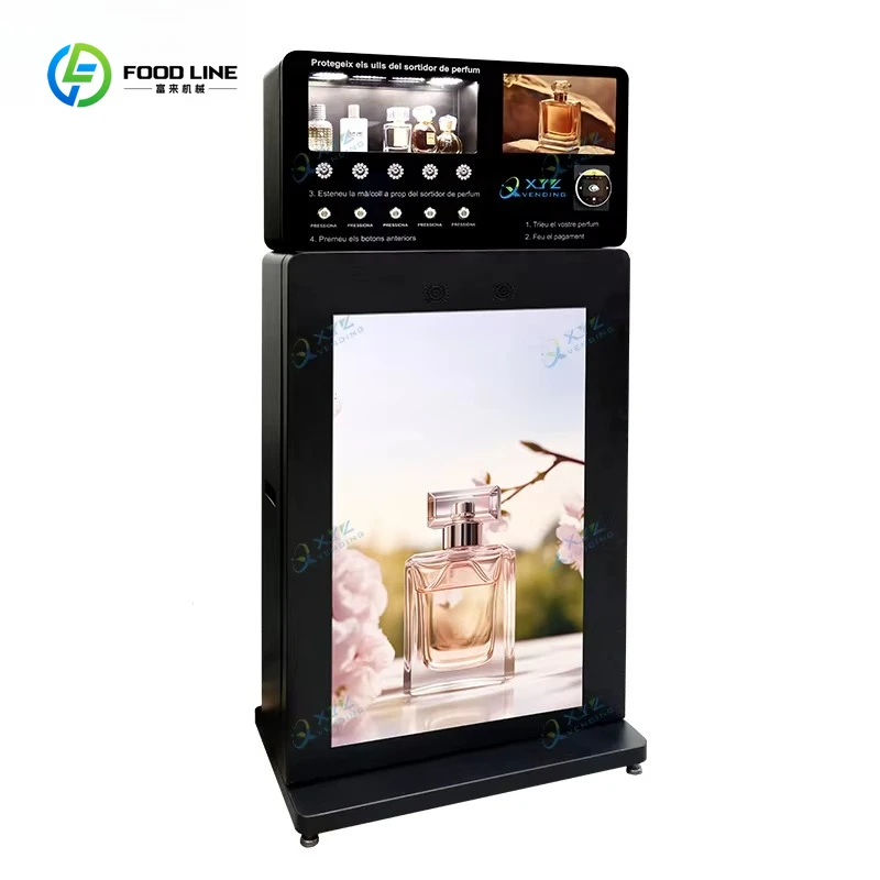 

Lowest Factory Price Perfume Spraying Vending Machine 100ml Standing Perfume Vending Machine