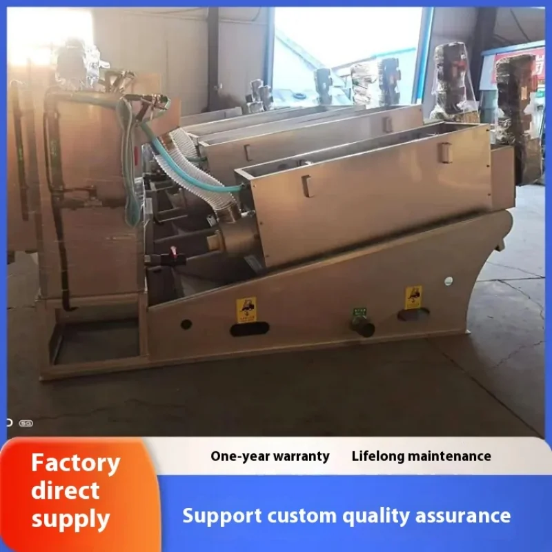 Sludge Screw Press Stainless Steel Screw Filter Press Printing Sludge Treatment with CE Certification Sludge Dewatering Screw Pr