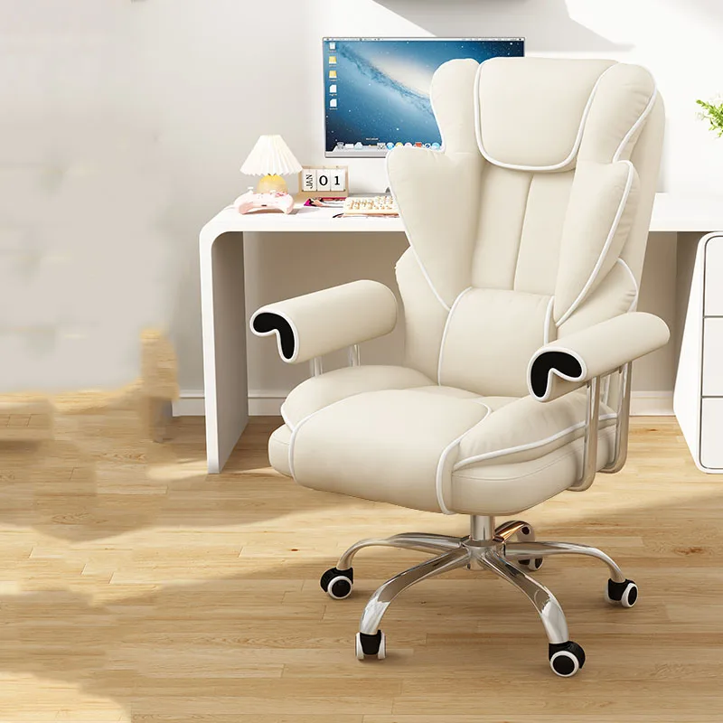 Backrest Chair Height Adjustable Furniture Luxury Armchairs Gamer Computer Work Gaming Design Relax Silla De Escritorio Office