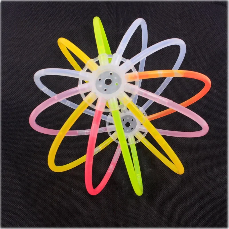 10pcs/set Funny Glow Fluorescence Light Sticks Bracelets Necklaces Neon for Children Luminous LED Toys Novelty Night Light