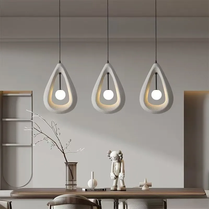 Nordic wabi wind art chandelier,dining table bar creative simplicity personality designer restaurant store commercial chandelier