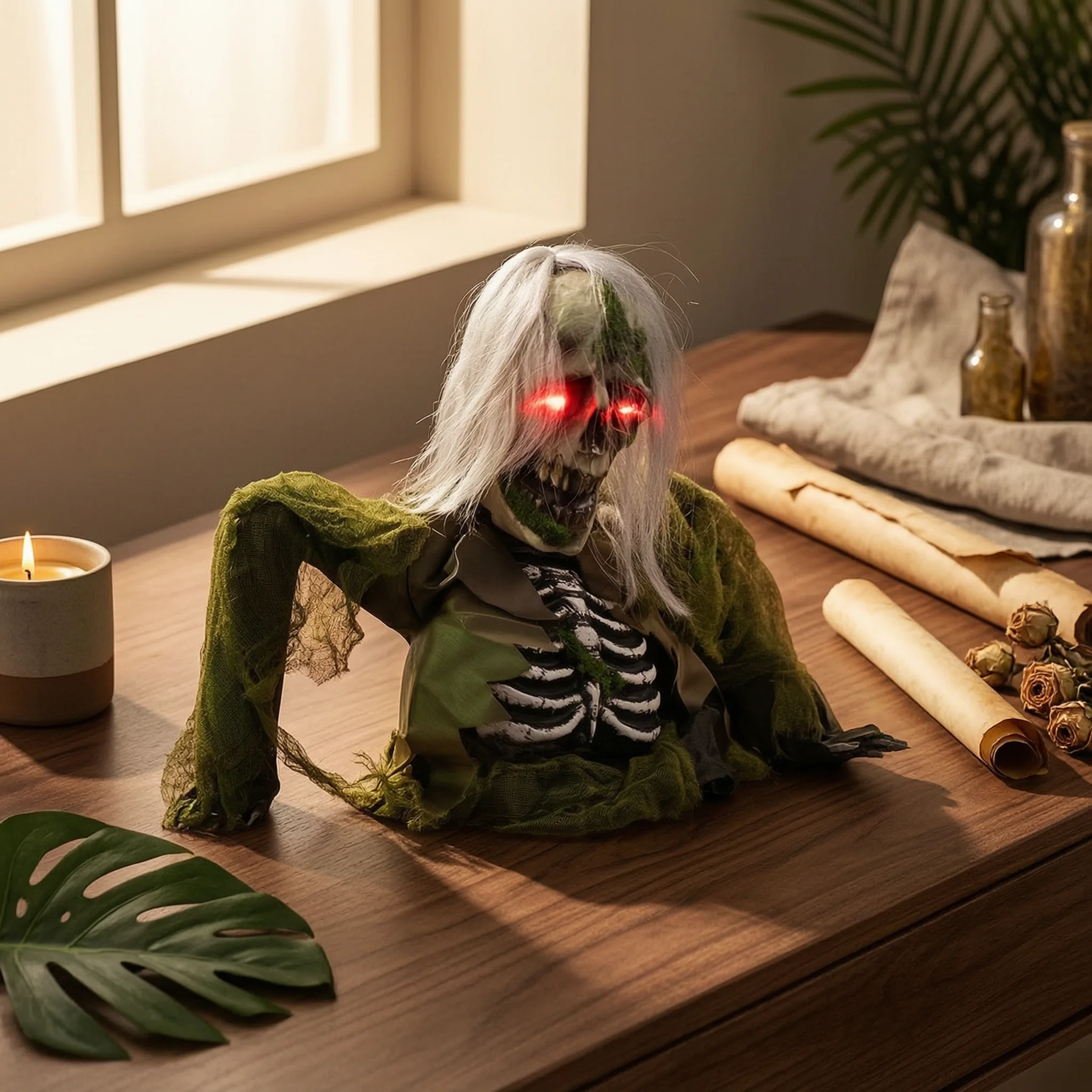 no-assembly-needed-long-gray-hair-battery-powered-halloween-decor-half-body-zombie-skeleton-motion-sound-zombie-skeleton