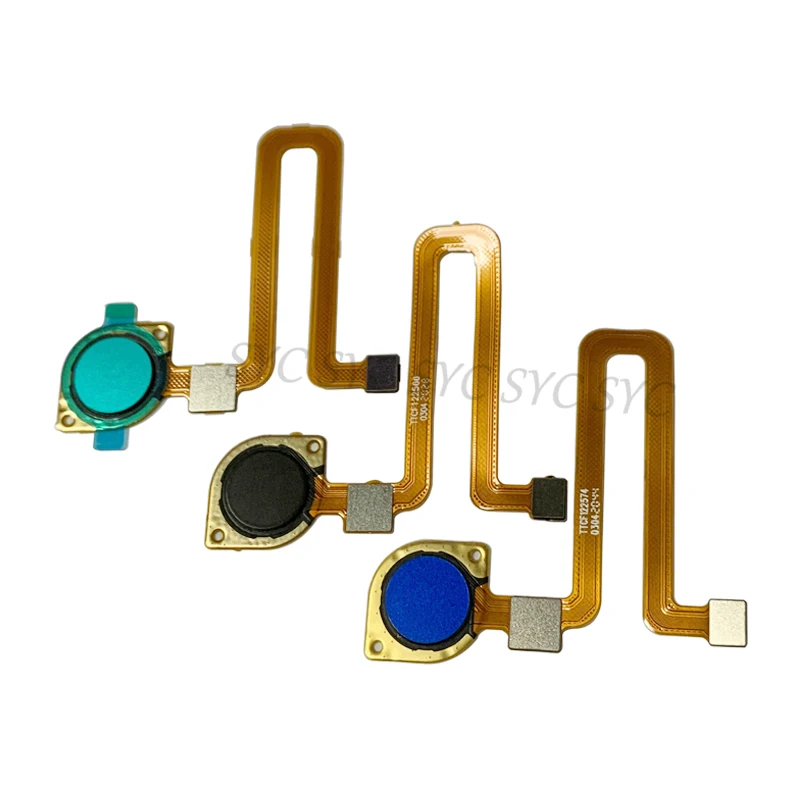 Fingerprint Sensor Button Flex Cable Ribbon For Xiaomi Redmi 10A 9C Power Key Touch Sensor Flex Replacement Parts