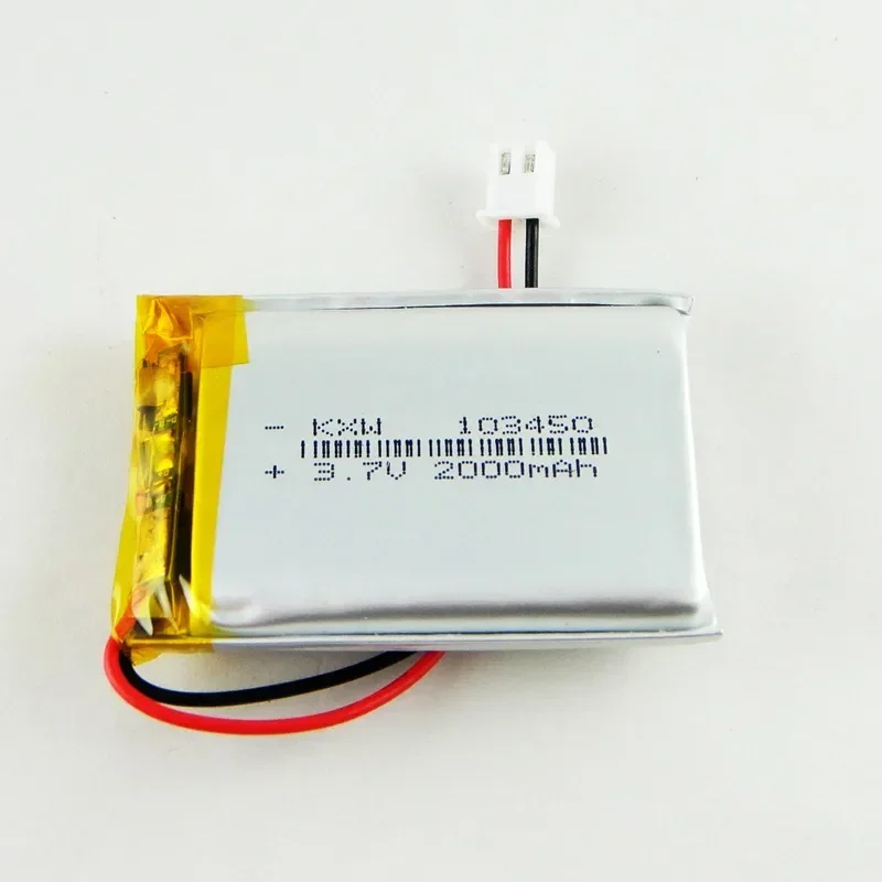 新しい小さなブラウンプディング Zaojiao マシン 103450 ストーリー 3.7V 充電式リチウムポリマー電池電気コア 2000mAh Rechargeabl