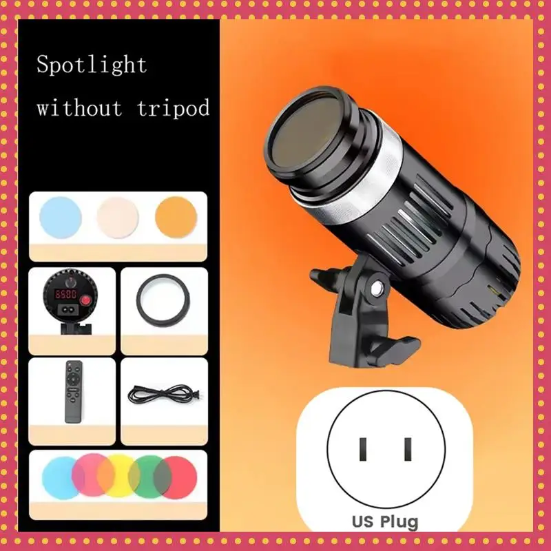

B74A RGB Photography LED Video Light With Remote Control Daylight-Balanced Sun Lamp ,Portrait Flash Studio Accessories US Plug