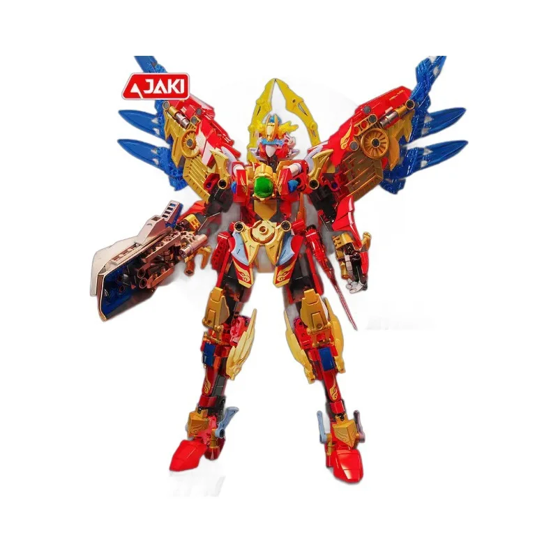 Dinosaurier Transformation Mecha Roboter Modell Dual Transformation Mythisches Tier Baustein Kinderbausatz Spielzeug