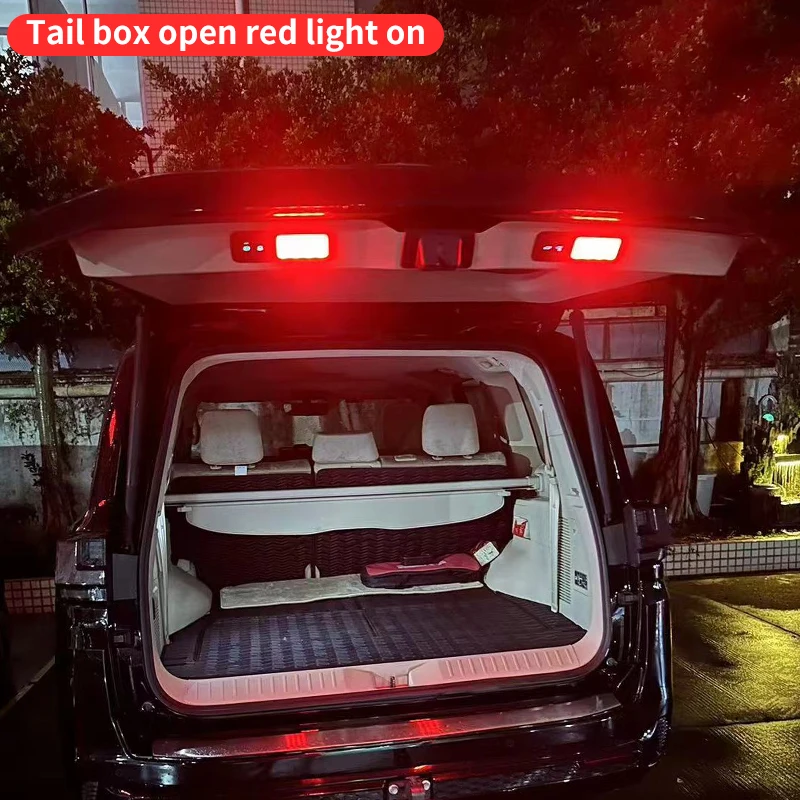 For 2022-2025 Toyota Land Cruiser 300 Upgrade Interior Decoration Accessories Tailgate Warning Light LC300 FJ300 Trunk Lighting