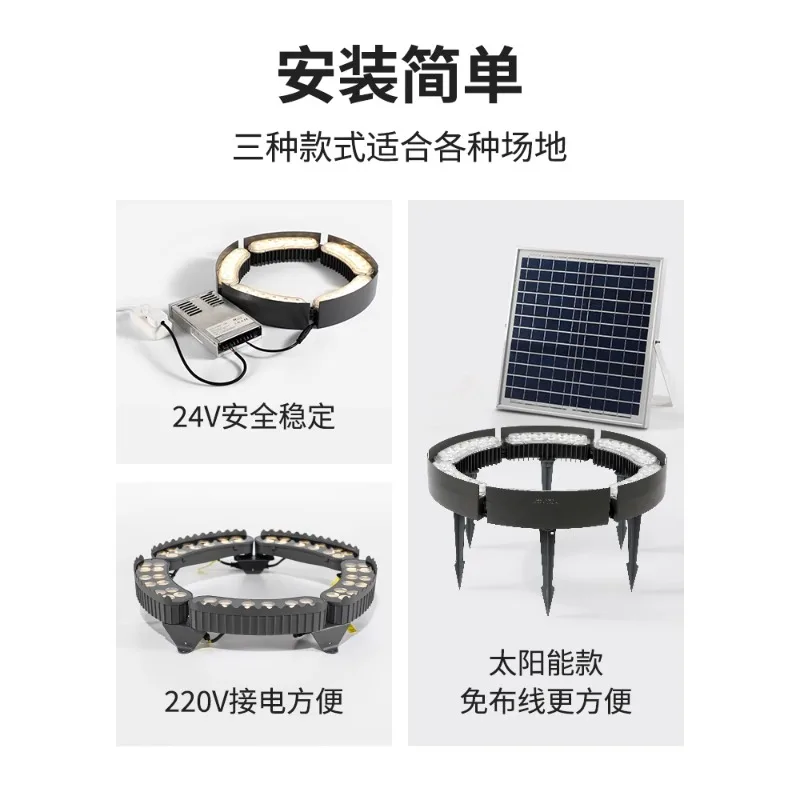 Lampada da giardino solare da esterno