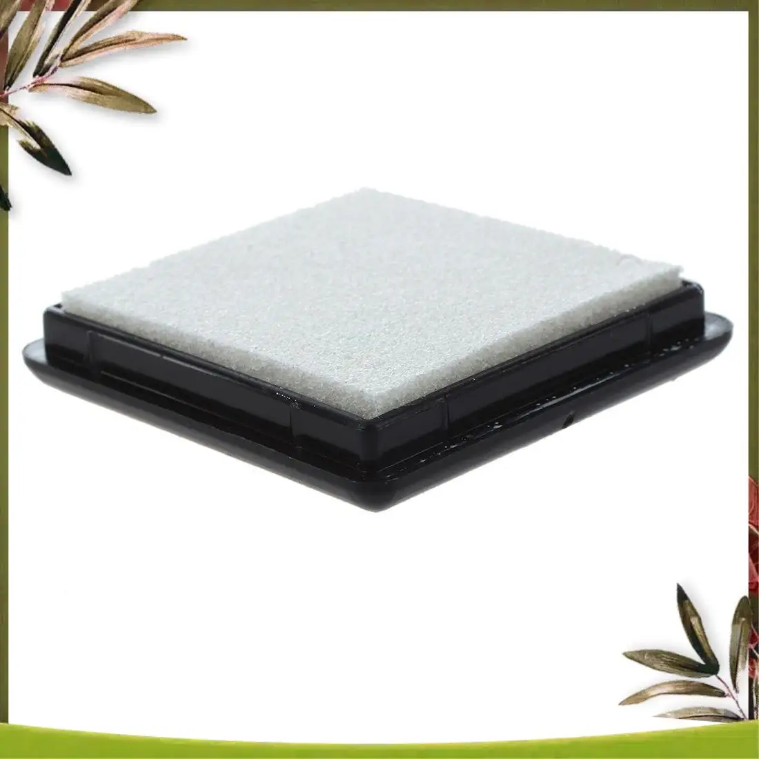 جديد-2 قطعة وسادة ختم لوثيقة رسائل الزفاف، أبيض وفضي