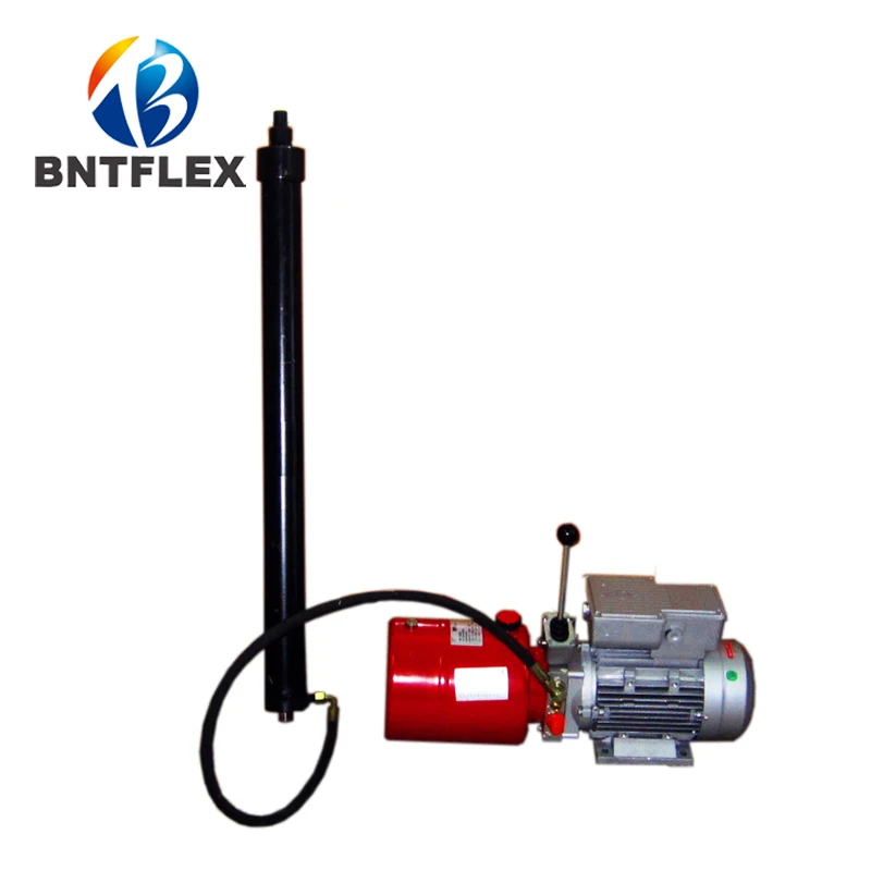 

Stacker truck lift 1 ton 1.6m hydraulic cylinder lift truck cylinder forklift cylinder jack DC12V power unit assembly