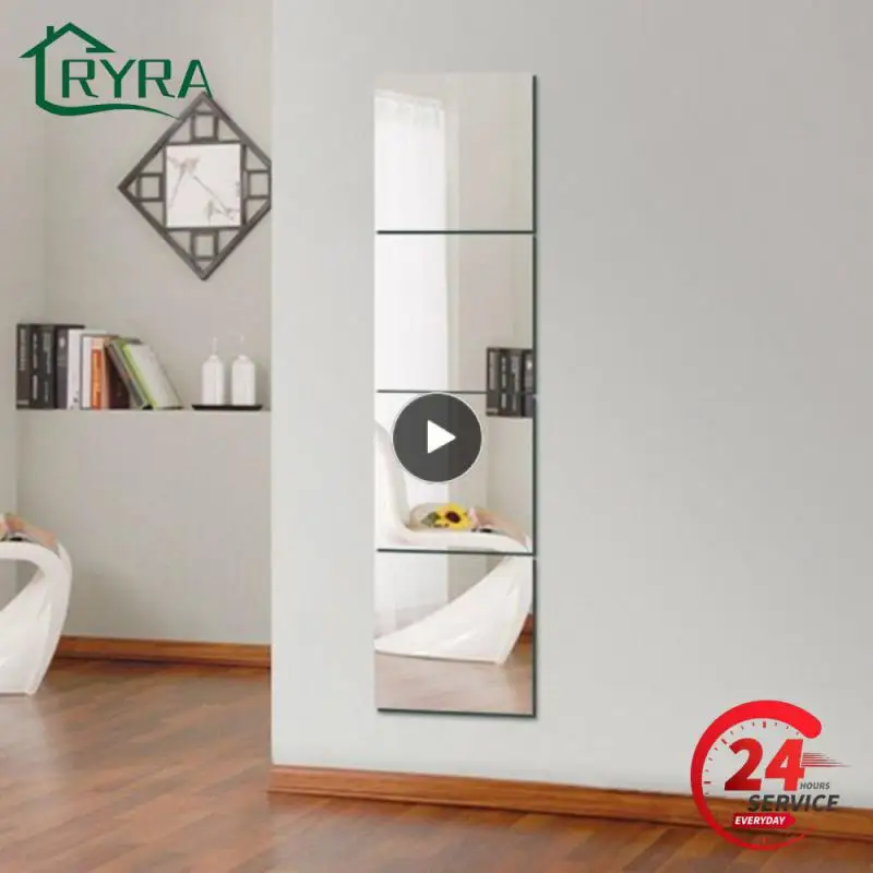 Acrylic Mirror High-quality Easy Installation Stunning Reflection Versatile Decoration Space-saving Design Full Length Mirror