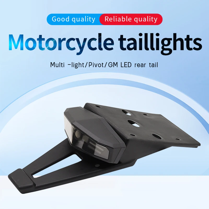 Universal Signal Lamp Taillight for Bobber Enduro Dirt Bike Motorcycle ATV LED Rear Tail Turn Signals Brake Light Stop Indicator