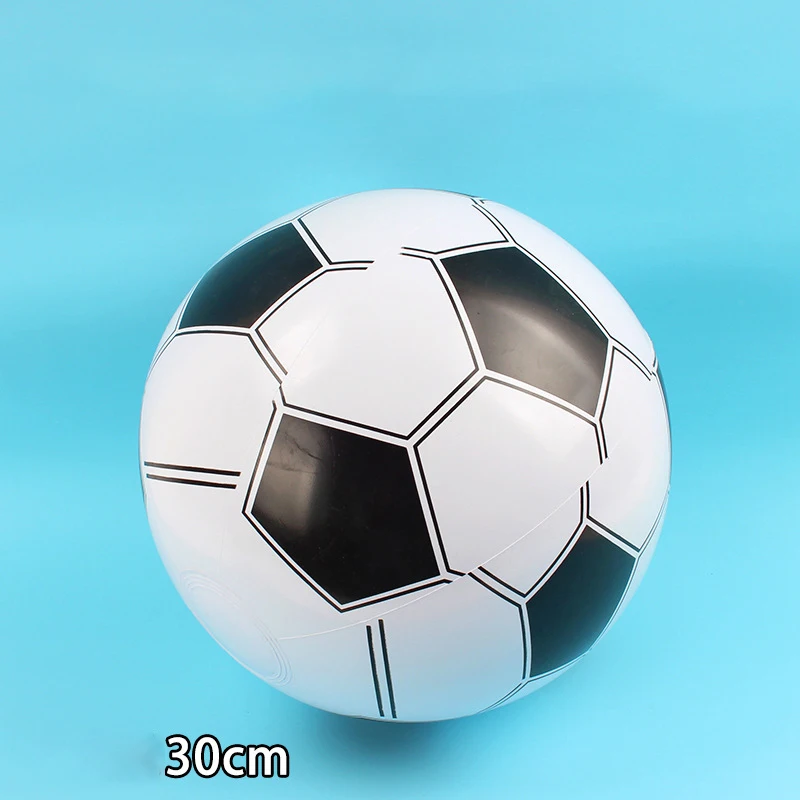 2 Stuks Nieuwe Kinderen Opblaasbaar Voetbal Speelgoed PVC Voetbal Kinderen Indoor Outdoor Zwembad Interactief Spel Bal Speelgoed