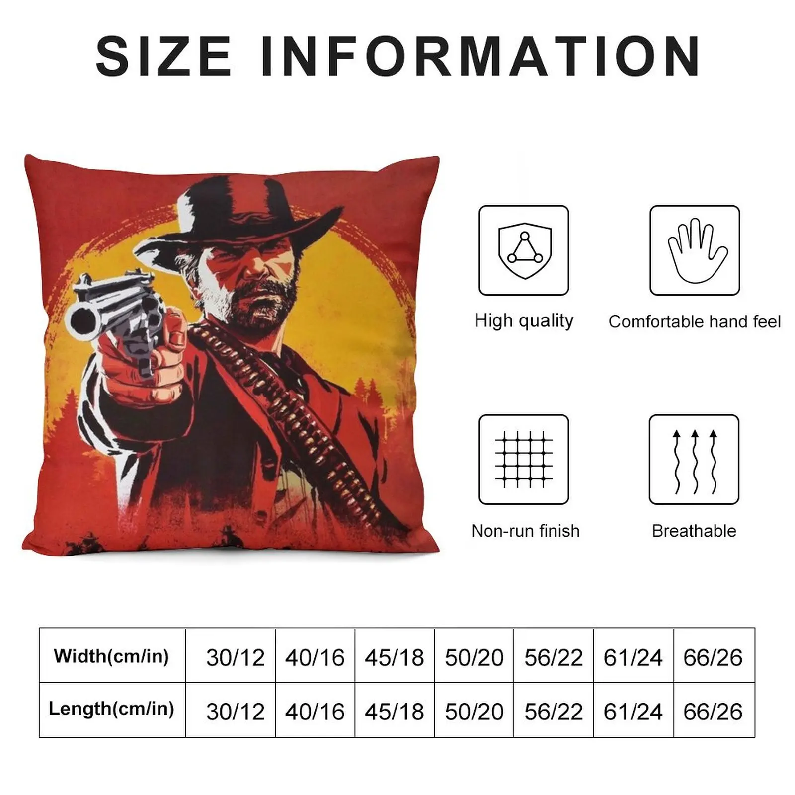 rockstar games presents Throw Pillow Anime Sofa Cover pillow