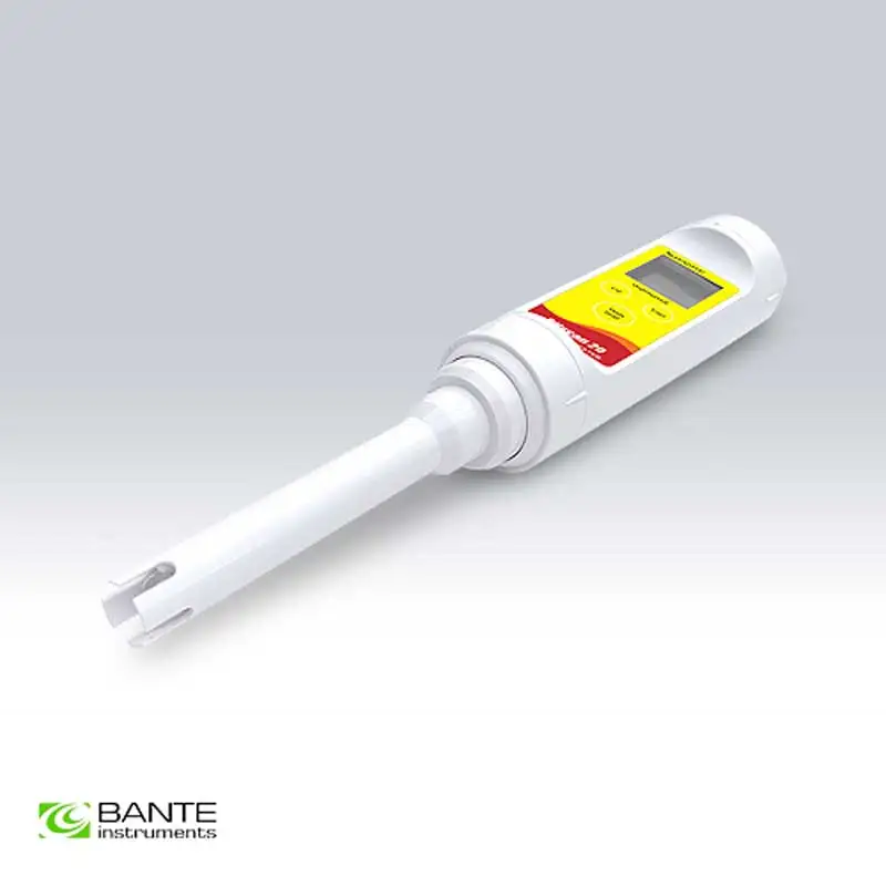 

pH Meter for Test Tubes with Long Probe for Small Liquid Volumes pocket pen type brand bante