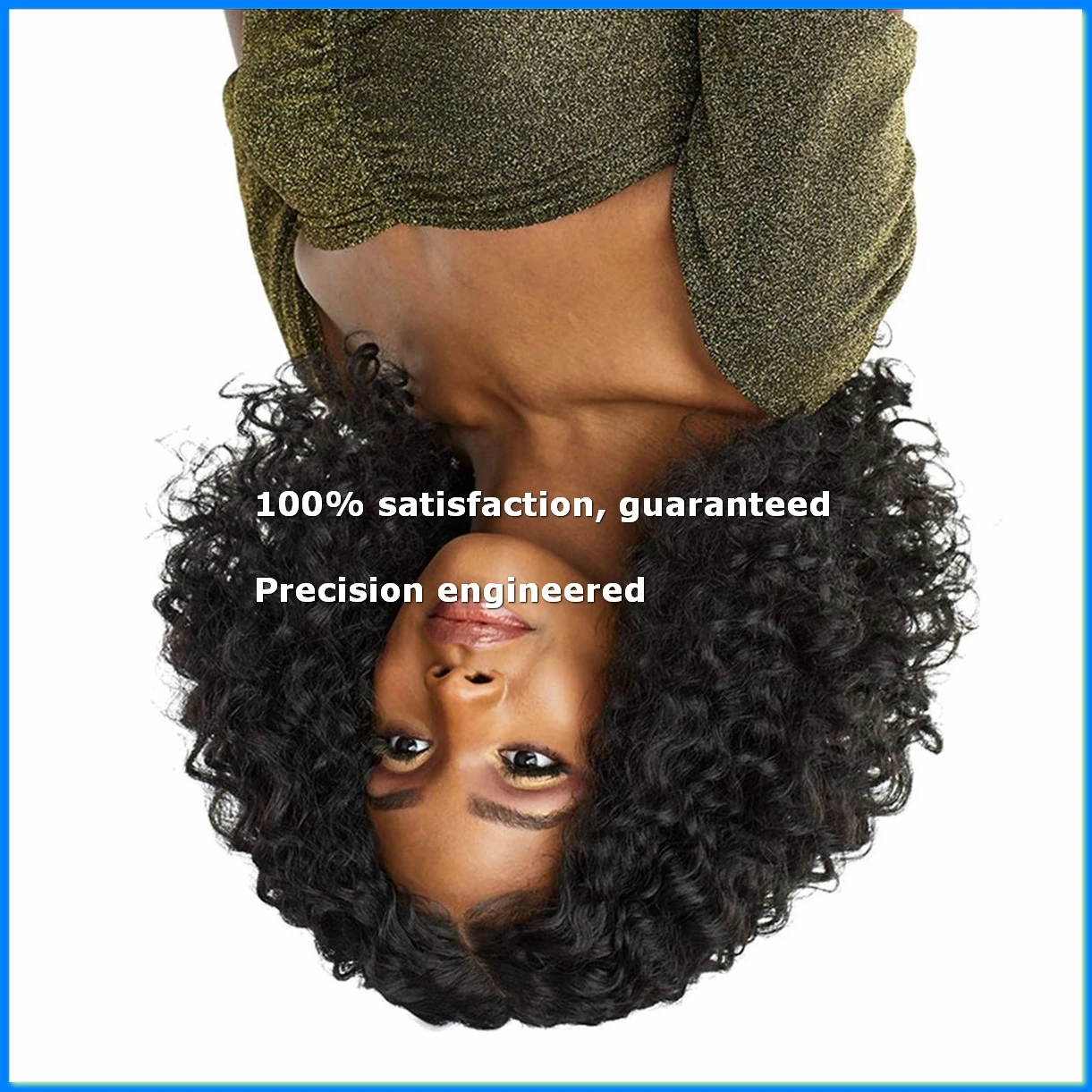 

Wig HD Lace Front Wig Middle Parted Curly Big Wave Wig Women'S Wig-A49I