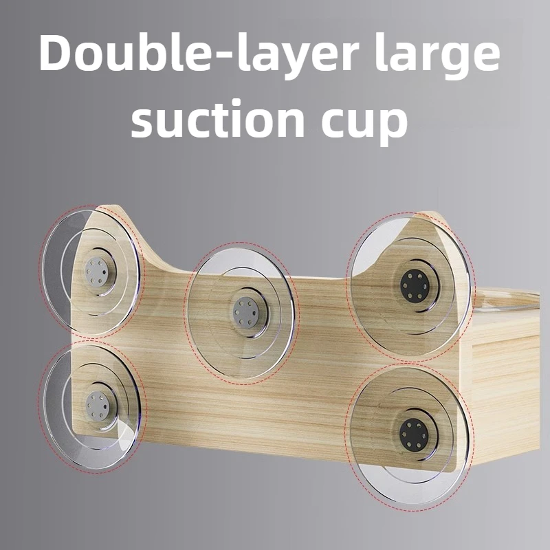 Wall Suction Cat Climbing Frame Window Glass Cat Nest Basket Bed Xyloid Pet Scratchers Products Free Combination of Furniture