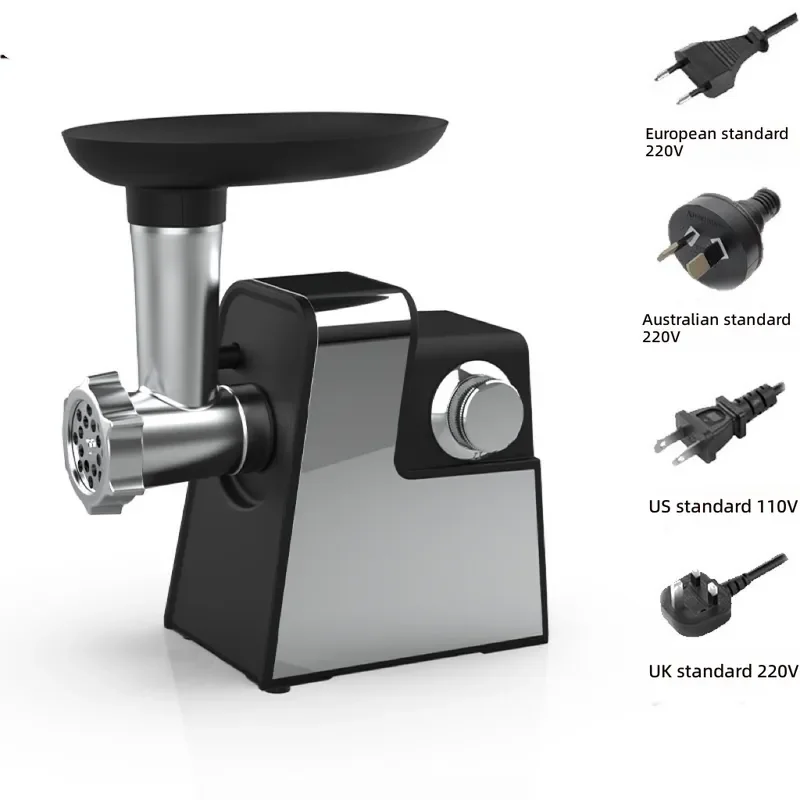 Export 220V110V Electric Meat Grinder  Enema Machine, European, American, British and Australian Meat Grinder
