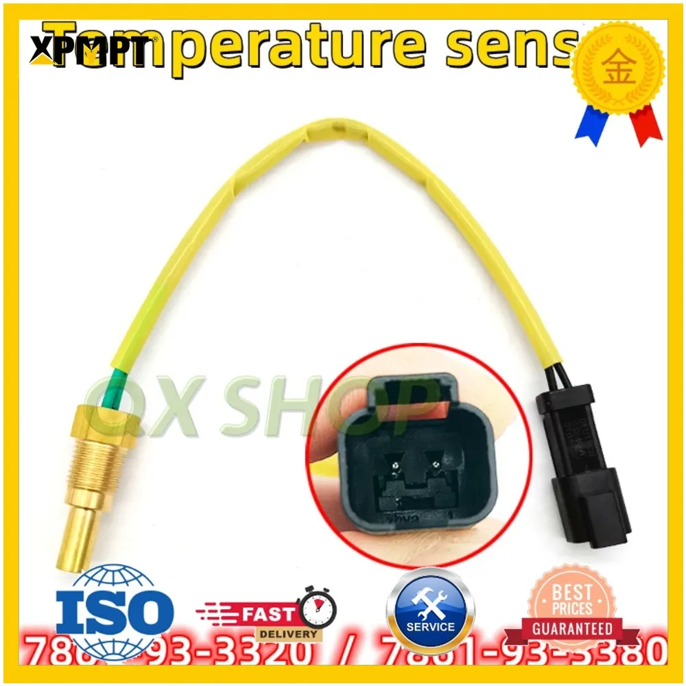 7861-93-3320 7861-93-3380 TEMP Water Temperature Sensor For Komatsu PC200LC-7 PC300-7 PC220-7 PC360-7 PC130-7 Excavator