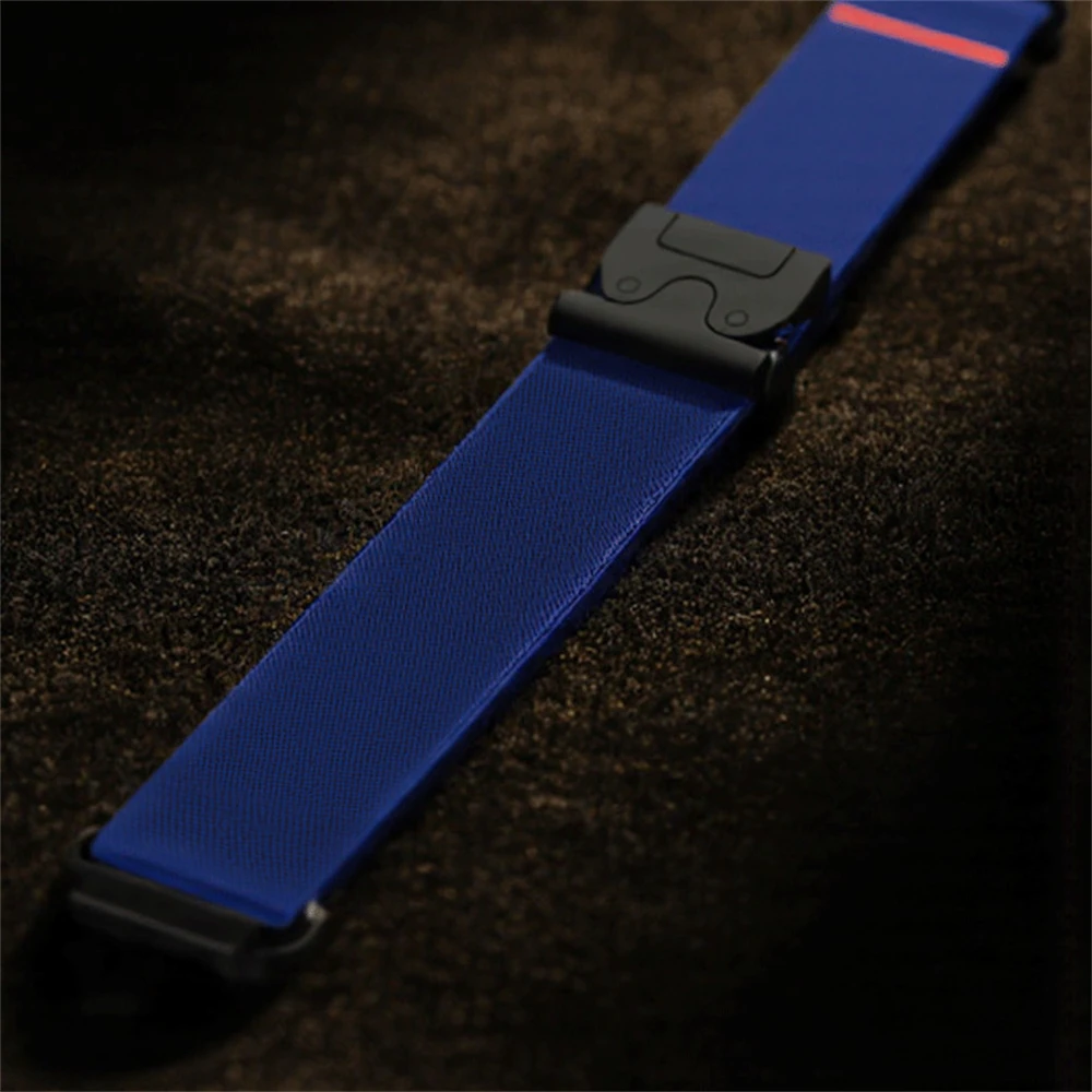 Универсальный ремешок для часов 20 мм 22 мм для Honor Watch SE/Sia Watch S1 S2 S3 S4, кнопка умных часов, эластичный парашют, спортивные часы b