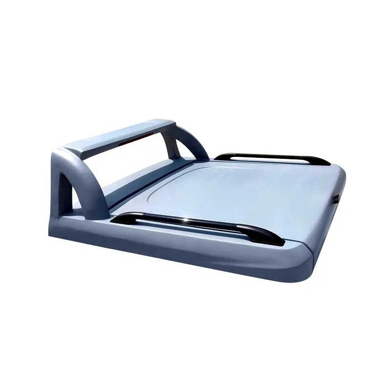 High Quality Fiberglass Sport Lid Fullbox Tonneau Cover Pickup Truck Accsori Fit New Isuzu Dmax