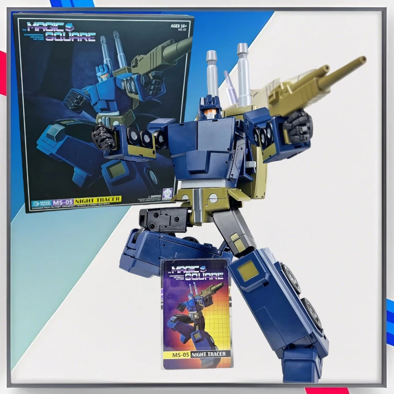 [In Stock] Magic Square MS-TOYS MS-05 MS05 Night Tracer Heavy Gunner MP Scale Robot Transformation Figure of Toy Action Figure