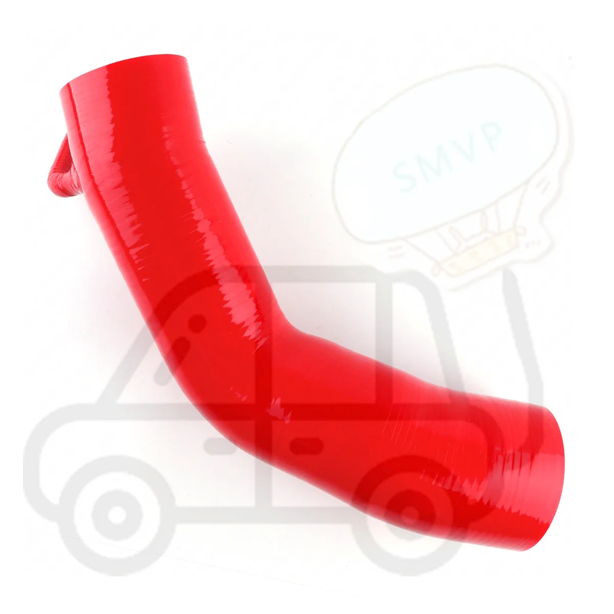 1PC Car Silicone Air Intake Inlet Hose For MTC MOTORSPORT 2009-2016 AUDI S4 S5 3.0L TFSI V6 B8 2009 2010 2011 4PLY Gloss Black