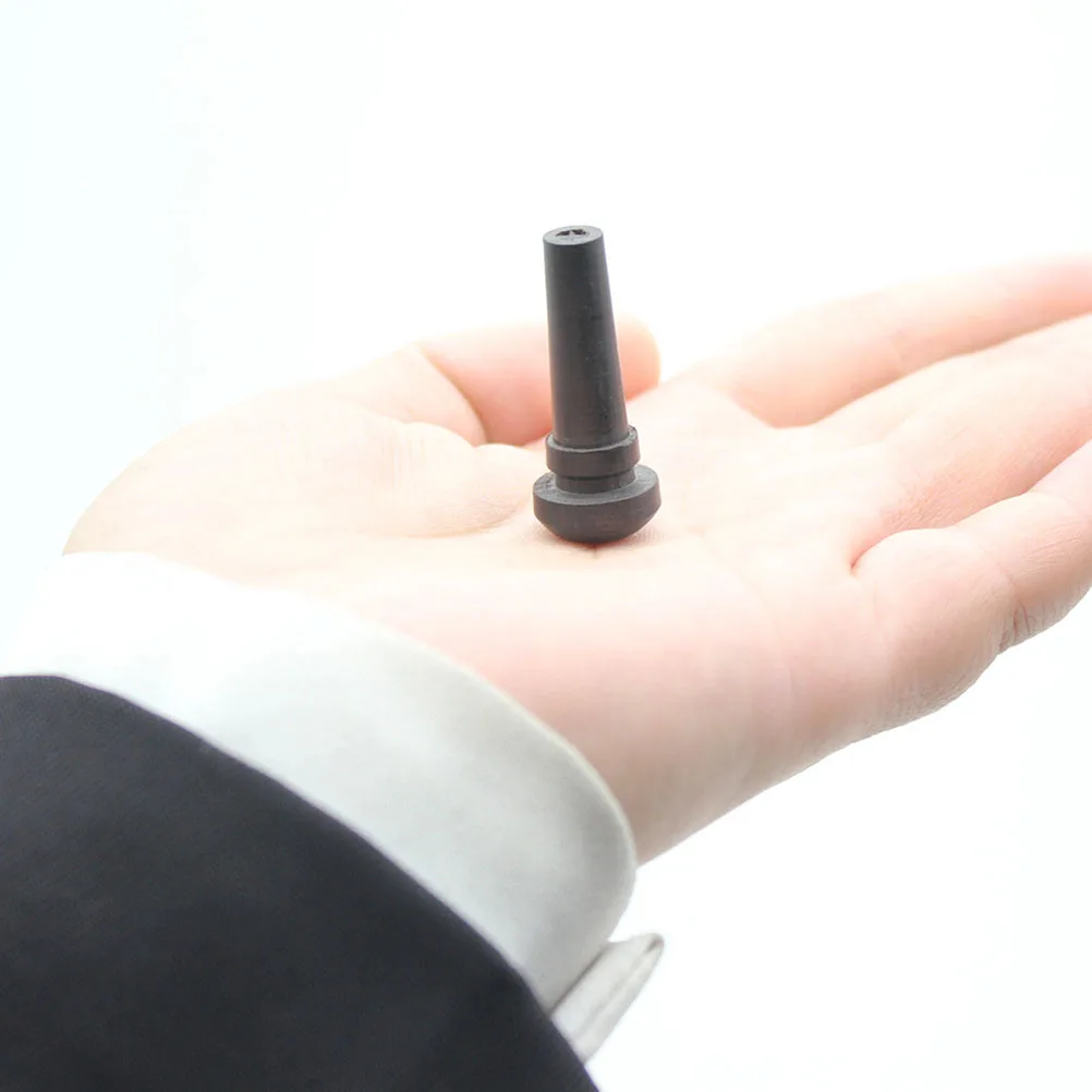 

3 Pcs Violin End Nail Peg Ebony Key for Tailpiece Part Pin Replacement Parts