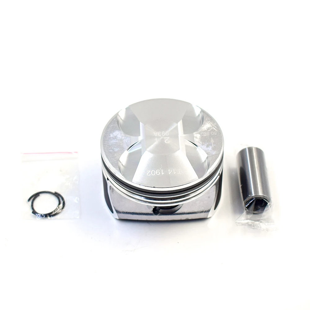 OE 06E107065CK European Aluminium alloy petrol engine piston for  AUDI C6 3.2