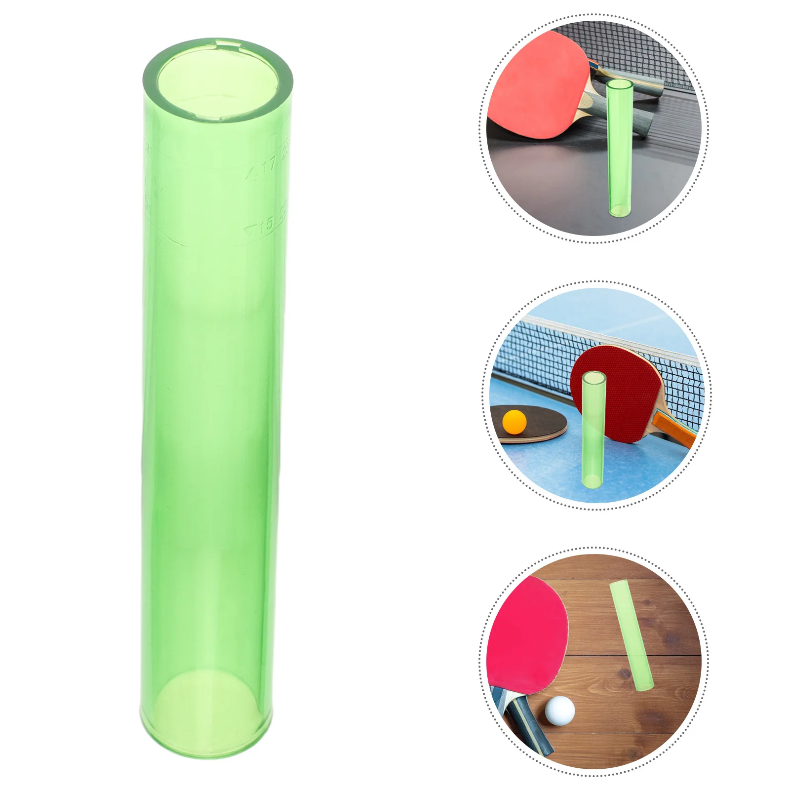 

Pong Bat Rubber Tool Portable Plastic Pin For Table Tennis Racket Replacement Lightweight Design Pong Paddle