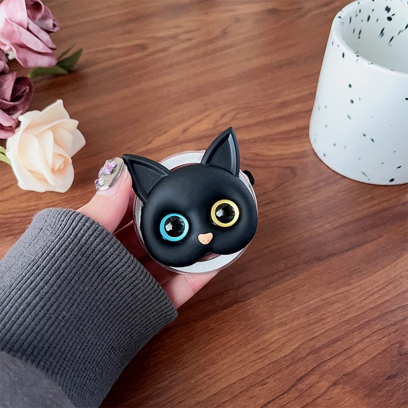 

Korean Cat Magnetic Holder Phone Grip Tok Detachable Bracket for Magsafe Universal Smart Tok For iPhone 16 Pro Support