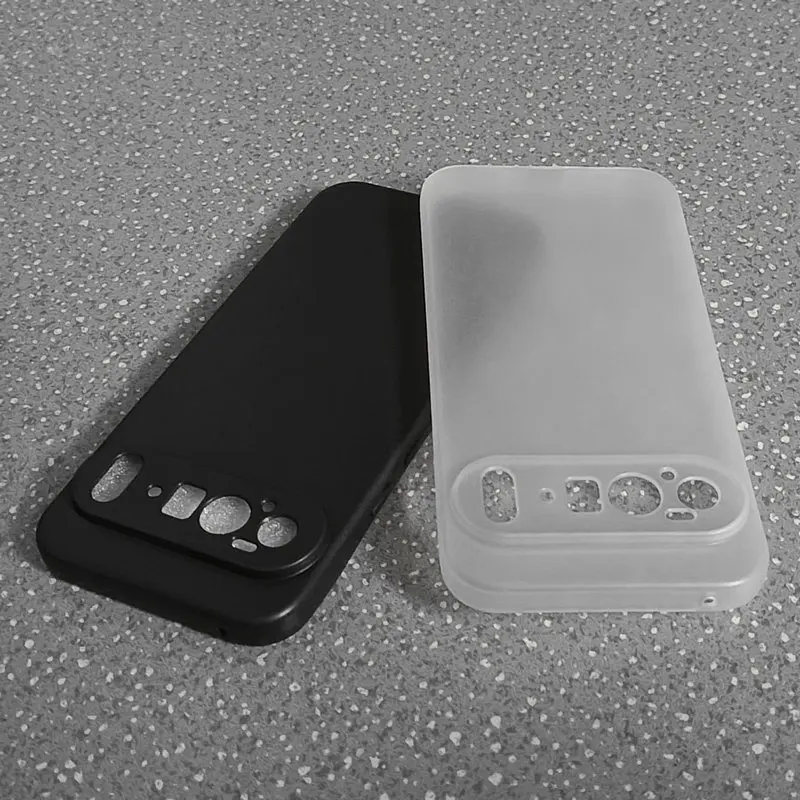 

Мягкий чехол из ТПУ для телефона Google Pixel 10 Pro XL, матовый прозрачный черный силиконовый чехол для Pixel 10 PIXEL 10 ProXL, защитный чехол