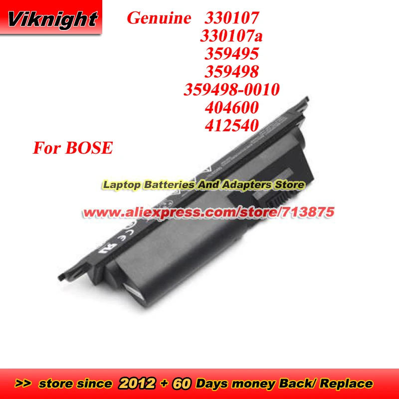 

Genuine New 330107 330107a 359495 359498 359498-0010 404600 412540 Battery for Bose Soundlink III # 414255 Soundlink Bluetooth