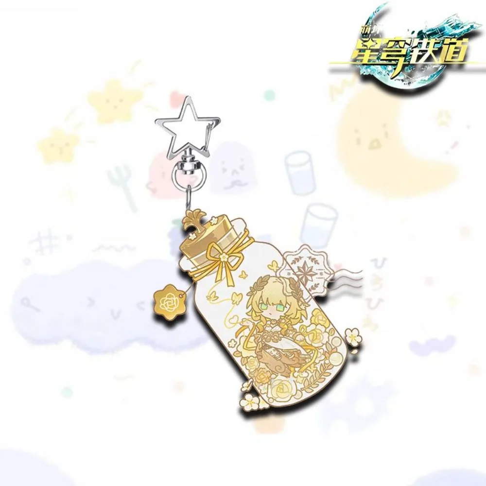 Honkai: Star Rail Game Merch Anaxa Mydei Hyacine Phainon Cipher Castorice Backpack Decoration Pendant Collectible Gift for Fan