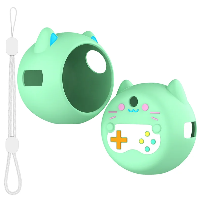 ABKQ-Cute Protective Case Silicone Anti-Fall Skin Sleeve For Punirunes Virtual Electronic Pet