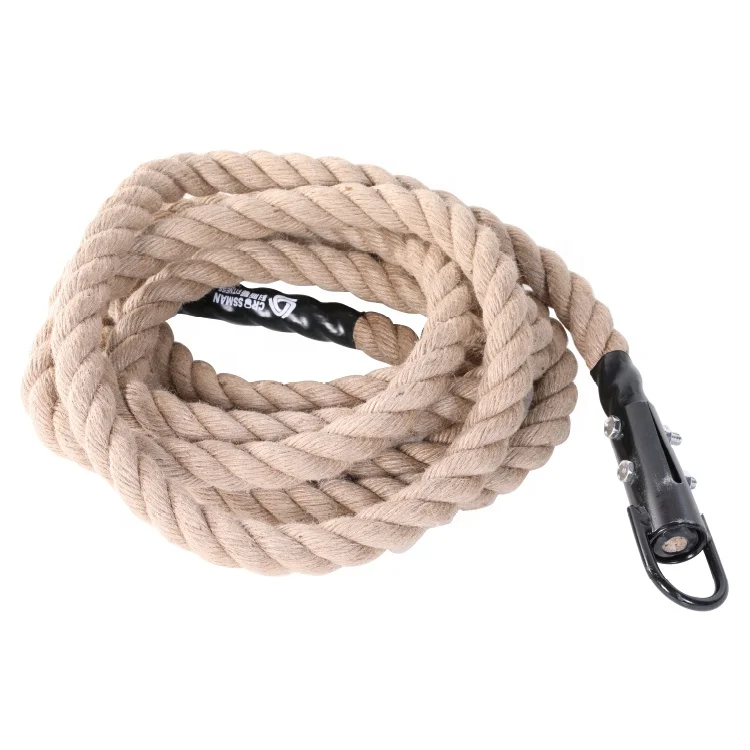 Gym Cross Fitness Training Power Strength Battle Climbing Rope With Hook