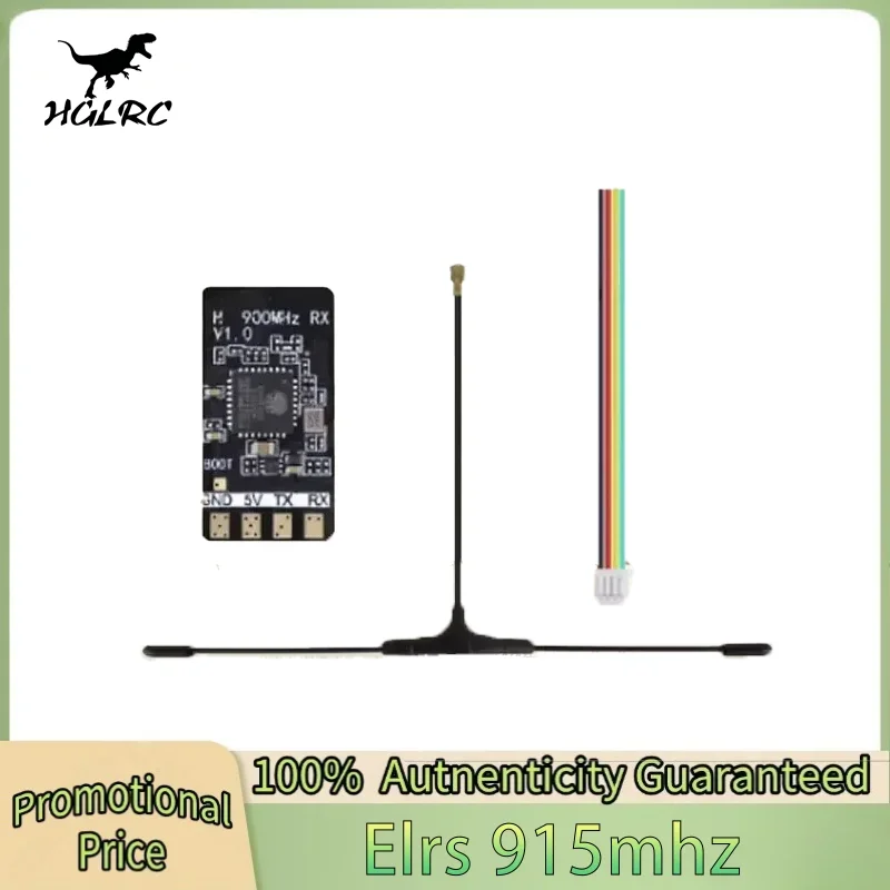 

HGLRC ELRS 915MHz Receiver for FPV Freestyle Long Distance for FPV Long Range Racing Drone