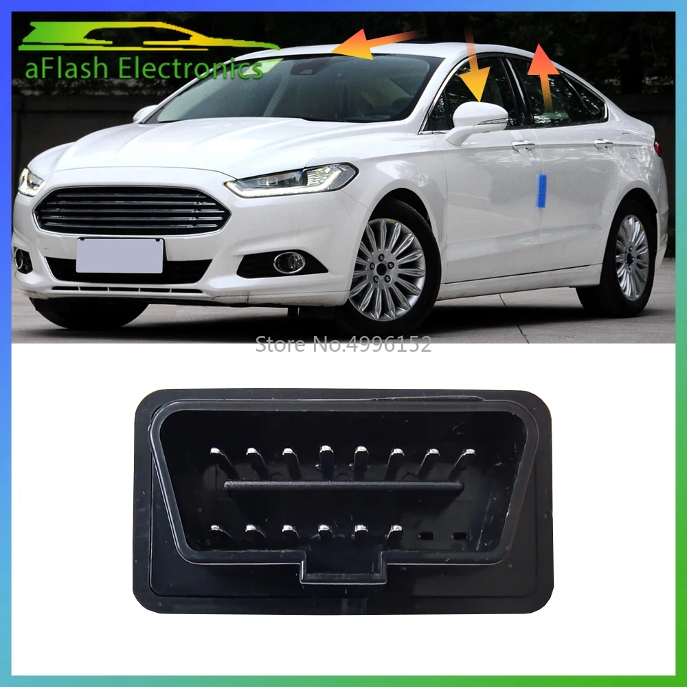 For Ford Mondeo 2022 2023 OBDII Car Auto Speed Lock Power Window Closer Open Control Automatic Window Lifter OBD Device Module