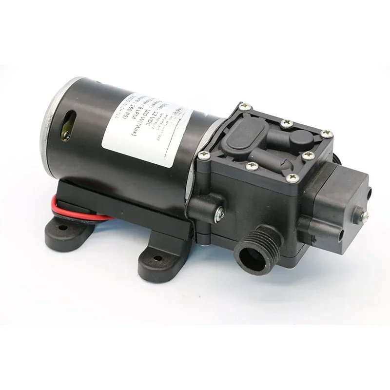 

5210HB diaphragm pump 12/24v 100 watts various joints flow rate 8L/min head 70 meters self-priming booster pump