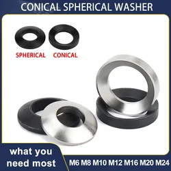 Spherical Conical Washer M6 M8 M10 M12 M16 M20 M24 Countersunk Washer   Concave Convex Cone Gasket Carbon Steel Stainless Steel