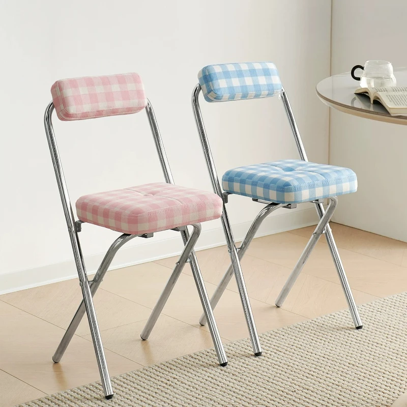 nordic-cream-style-dining-chair-pink-folding-chair-dopamine-furniture-back-chair