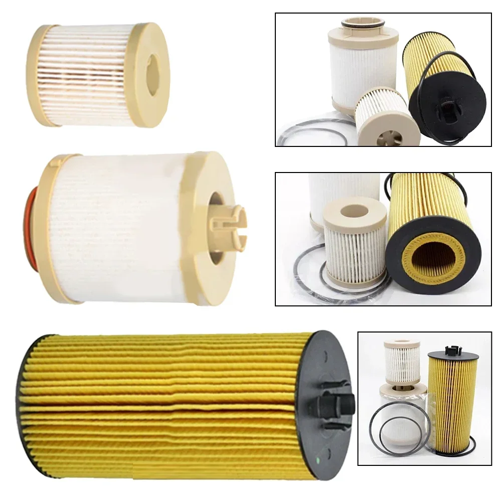 1pcs 6.0L Diesel Oil Fuel Filter Kit Cars Fuel Filter Kits For Ford 6.0 F250 For F350 F450 F550 For Powerstroke Diesels