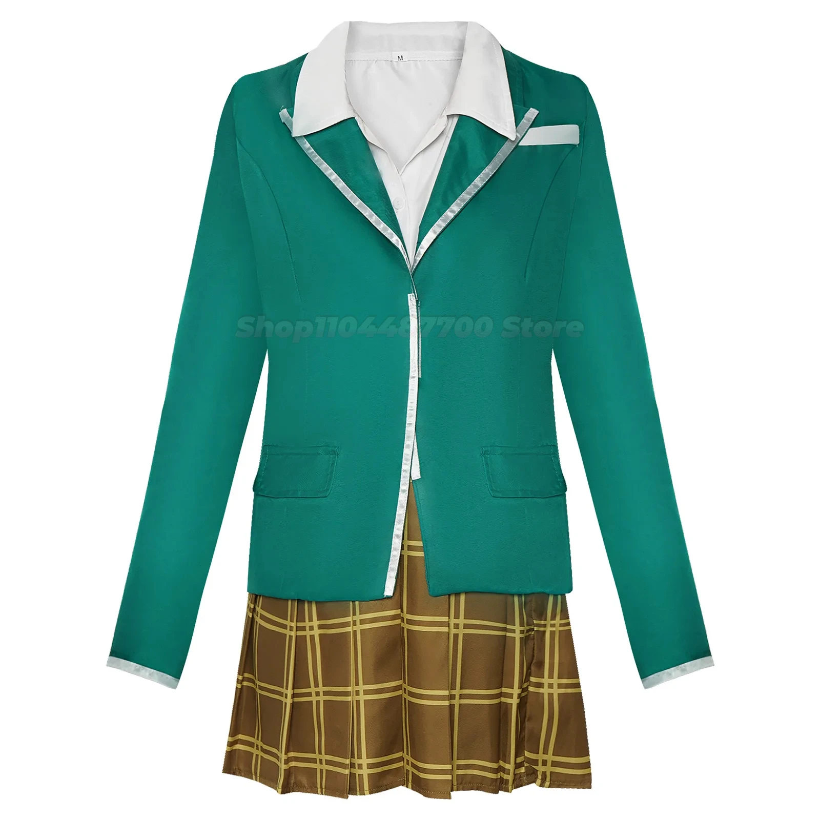 Anime Rosario to Vampire Akashiya Moka Cosplay Costume Adult Women High School Uniform Full Set JK Suit Halloween Party Outfits