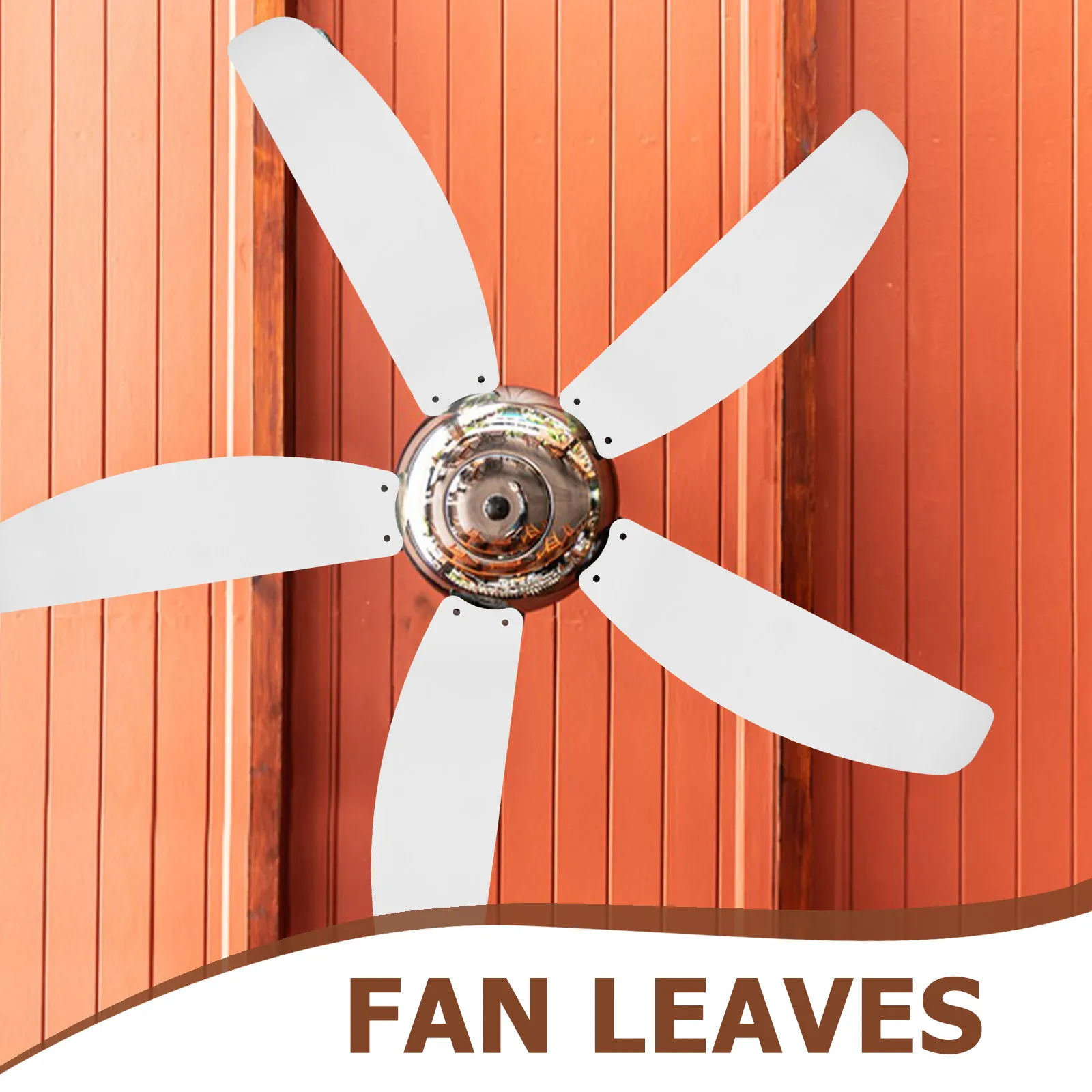 Replacement Plastic Fan Blades Universal for Ceiling Fans Summer Cooling Lightweight Noise Reduction Precision Balanced