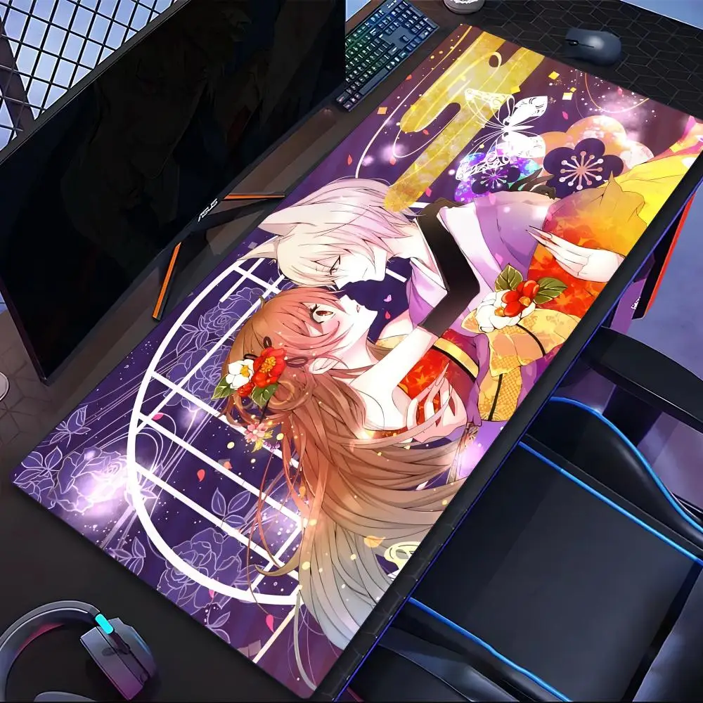 

Коврик для мыши Kamisama Kiss, коврик для мыши для планшета, коврик для мыши для ноутбука, настольный коврик для мыши xl, милый коврик для игровой клавиатуры HD Rainbow, игровой плееер csgo, 90x40