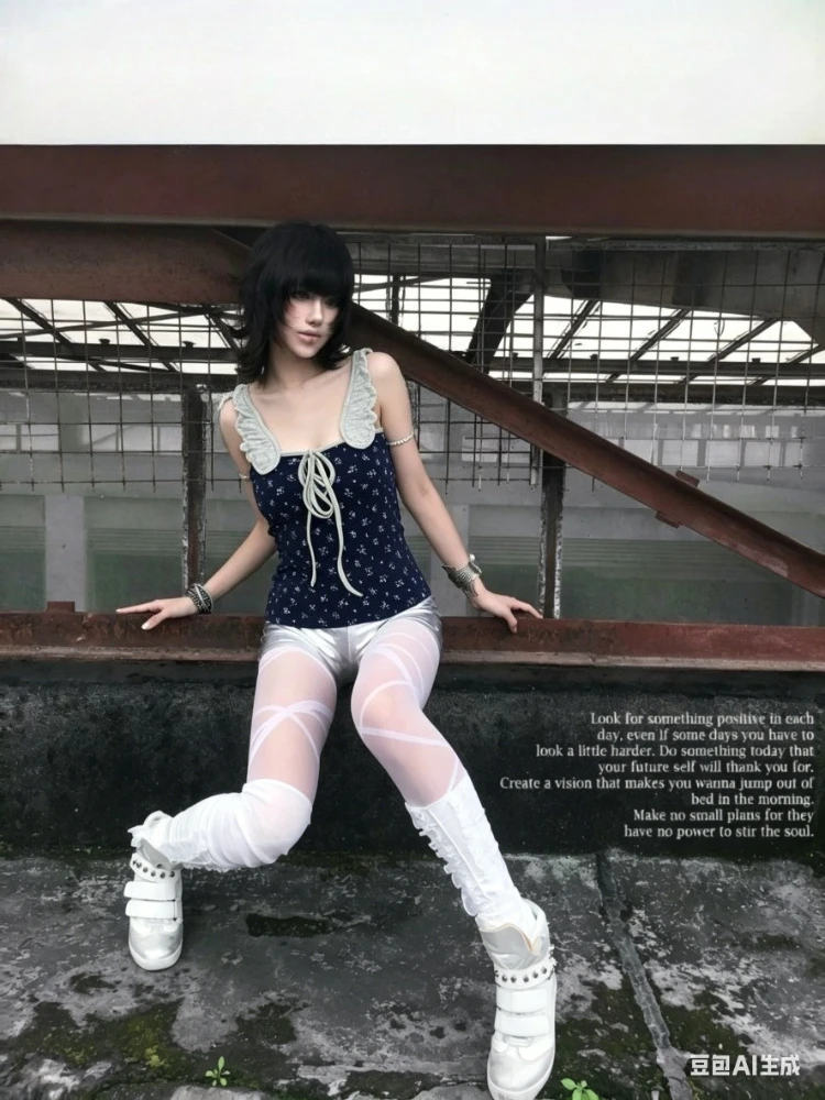 Y2k Vintage Angle Wings Patchwork T-Shirt Short Sleeve Women Streetwear Subculture Retro Chic O-Neck Bodycon Spring Summer