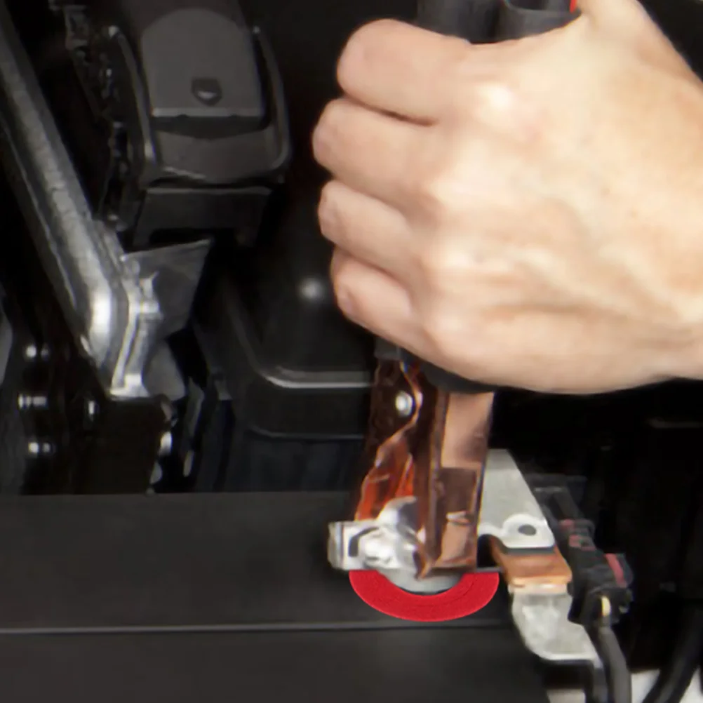 

6Pcs Terminal Washers Fiber Protectors Wear Resistant Terminal Safety Maintenance Kit Durable Fiber