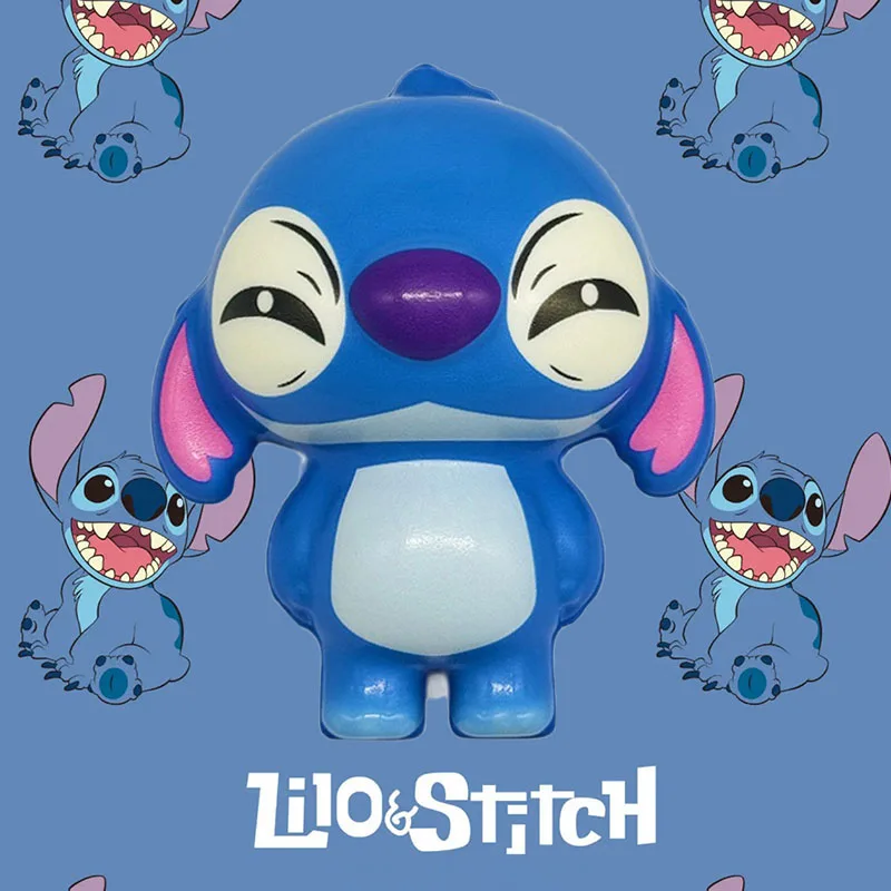 Wholesale Disney Accessories Stitch Doll Anime Figures Decompression Stress Relief Squishy Children Hand Pinch Toy Healing Gift