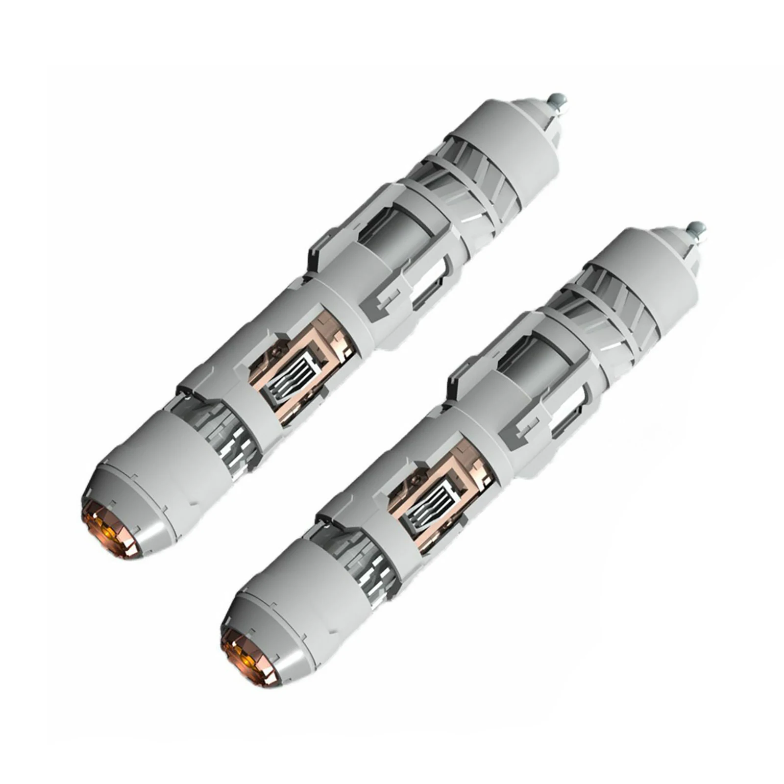 

2Pc 3D Printed Fuel Tank Kit For Gundam HG 1/144 Nightingale Model Accessories For MG 1/100 Sazabi Sinanju Stein ver ka Fuel Rod