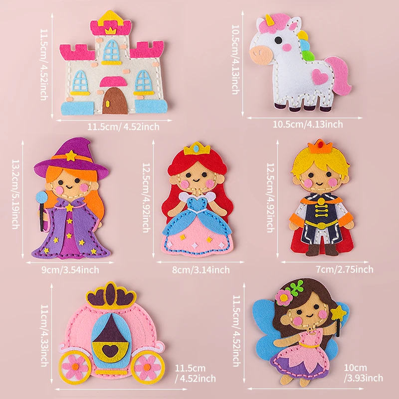ชุดเย็บผ้าสำหรับเด็ก 7 ชิ้น ชุ - Art Craft Unicorn บทวิจารณ์และราคา